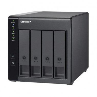 Unidad Externa QNAP TR-004 4 Bah&iacute;as 3.5/2.5 Pulgadas USB-C RAID