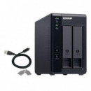 Unidad Externa QNAP TR-002 2 Bahías 3.5"/2.5" USB-C RAID