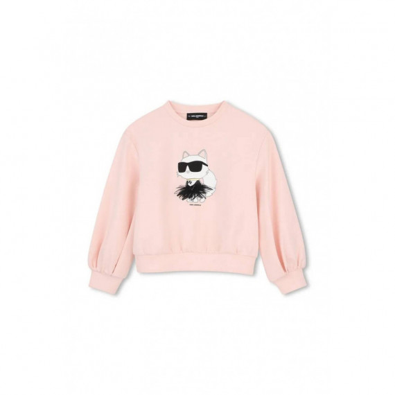 Sudadera Juniors Rosa  KARL LAGERFELD