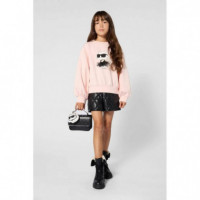 Sudadera Juniors Rosa  KARL LAGERFELD