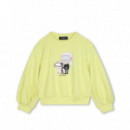 Sudadera Juniors Amarillo  KARL LAGERFELD
