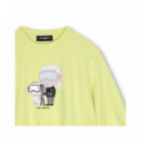 Sudadera Juniors Amarillo  KARL LAGERFELD