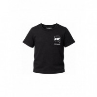 Camiseta Juniors M.c. Negro  KARL LAGERFELD