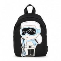 Mochila  Juniors Negro  KARL LAGERFELD