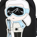 Mochila  Juniors Negro  KARL LAGERFELD