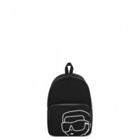 Mochila Junior Negro  KARL LAGERFELD
