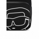 Mochila Junior Negro  KARL LAGERFELD