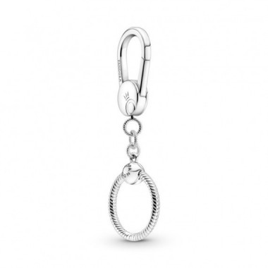 PANDORA Colgante de Bolso para Charms Peque&ntilde;o en Plata de Ley PANDORA Moments 399567C00
