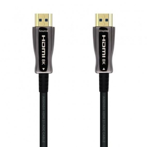 AISENS Cable HDMI 2.1 Aoc 8K HDMI Macho - HDMI Macho 10M A153-0515 Negro