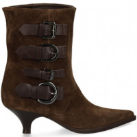 BOTIN HEBILLAS LADO ANTE MOKA