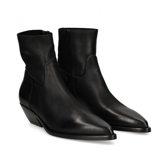 BOTIN COWBOY PIEL NEGRO