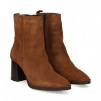 BOTIN TACON CREMALLERA SERRAJE MARRON