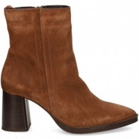 BOTIN TACON CREMALLERA SERRAJE MARRON