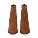 BOTIN TACON CREMALLERA SERRAJE MARRON
