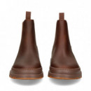 Botin Chelsea Nobuck Marron  CAMPER