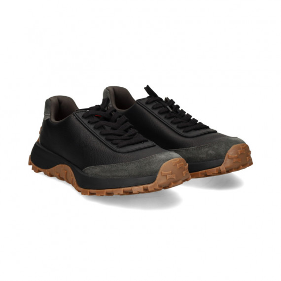 DEPORTIVO NOBUCK/PIEL NEGRO