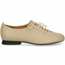 Blucher Cordones Piel Beige  CAMPER