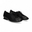 Blucher Cordones Piel Negro  CAMPER