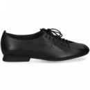 Blucher Cordones Piel Negro  CAMPER