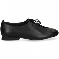 Blucher Cordones Piel Negro  CAMPER