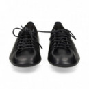 Blucher Cordones Piel Negro  CAMPER