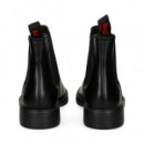 Botin Chelsea Piel Negro  CAMPER