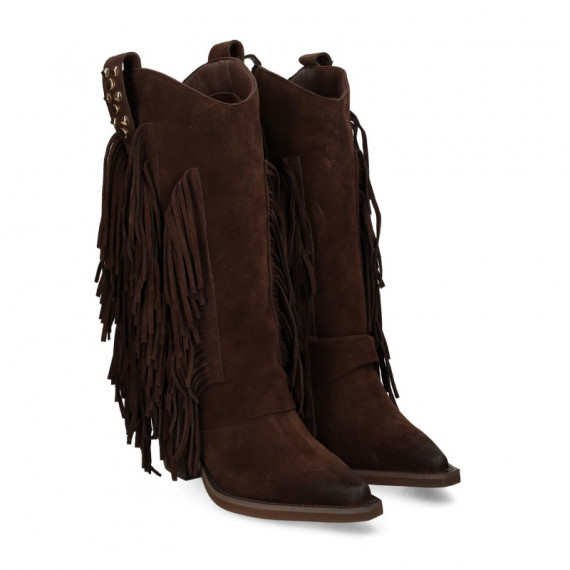 BOOTA COWBOY FLECOS TACHAS ANTE MOKA