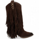 BOOTA COWBOY FLECOS TACHAS ANTE MOKA