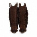 BOOTA COWBOY FLECOS TACHAS ANTE MOKA