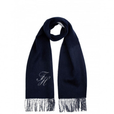TOMMY HILFIGER - TOMMY SCRIPT WOVEN SCARF - DW6 - F|AW0AW18222/DW6