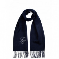 TOMMY HILFIGER - TOMMY SCRIPT WOVEN SCARF - DW6 - F|AW0AW18222/DW6