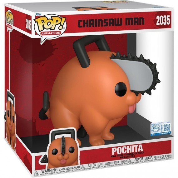 FUNKO Pop Pochita Chainsaw Man Jumbo 2035