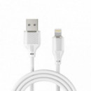 Cable de Carga 6A USB a Lightning 1 Metro Blanco XO