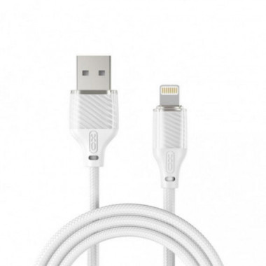 Cable de Carga 6A USB a Lightning 1 Metro Blanco XO