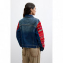 Cazadora Denim étnica de DESIGUAL