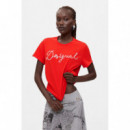 Camiseta 100% Algodón de Desigual