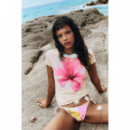Camiseta Estampado Floral de Desigual