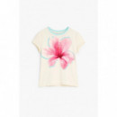 Camiseta Estampado Floral de Desigual