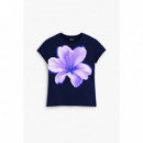 Camiseta Estampado Floral de Desigual