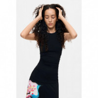 Vestido Flores Asimétrico de DESIGUAL