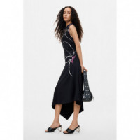 Vestido Asimétrico Floral de DESIGUAL