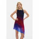 Vestido Tul Asimétrico de DESIGUAL