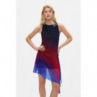 Vestido Tul Asimétrico de DESIGUAL