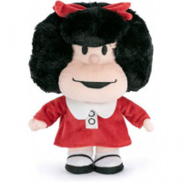 Peluche Red Dress Mafalda 27cm