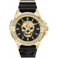Reloj The Skull Dorado C/silicona  PHILIPP PLEIN