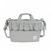 Bolsa Canastilla Praliné Vichy WALKING MUM