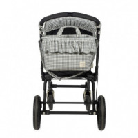 Bolsa Canastilla Praliné Vichy WALKING MUM