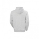 Sudadera Helly Hansen HH Staple Hoodie Hombre Gris Melange