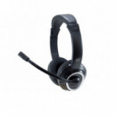 CONCEPTRONIC AURICULARES CON MICRO USB MICROFONO FLEXIBLE CONTROL DE VOLUMEN COLOR NEGRO / BLANCO