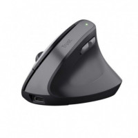 TRUST RATON ERGONOMICO INALAMBRICO TM-270 NEGRO